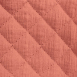 Quilted Double Gauze Marsala